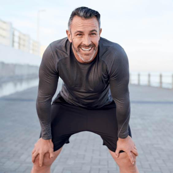 Hyaluronsäuretherapie bei Kniearthrose - Läufer