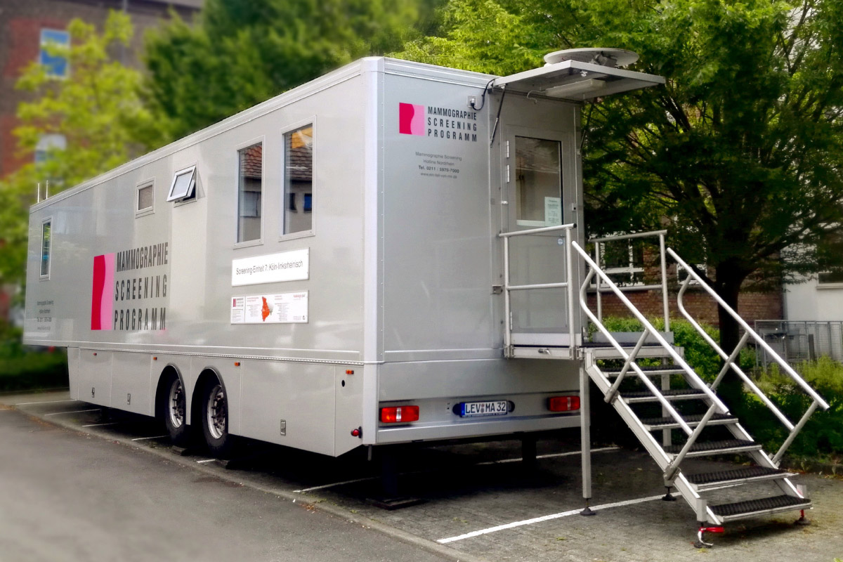 Mobile Mammographie-Screening-Einheiten
